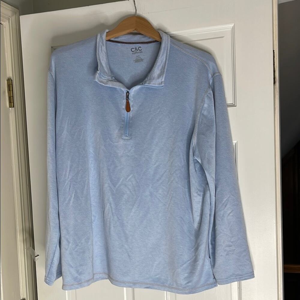 C&C California Light Blue Pullover. XL.